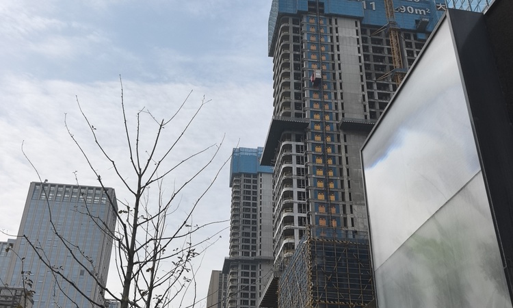 万科滨江一號施工进度图