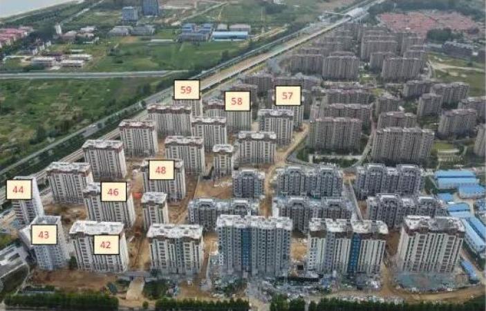 中信泰富琅琊郡施工进度图