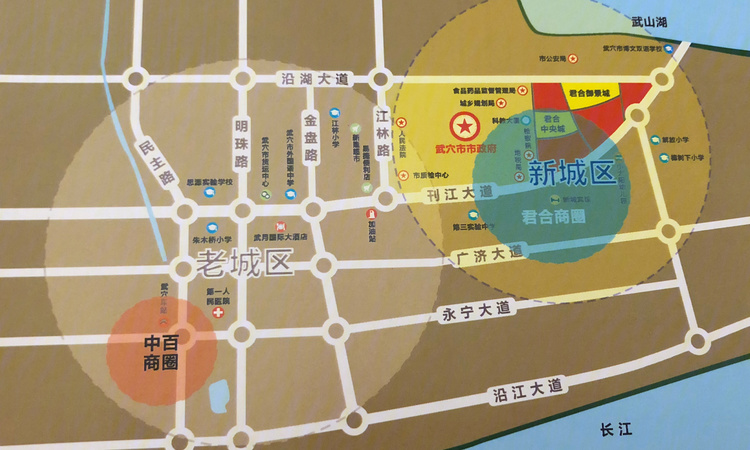 君合御景城交通图