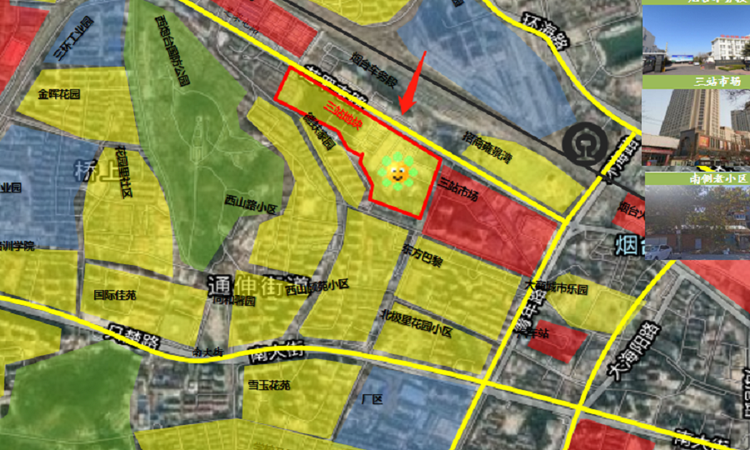 芝罘吾悦广场交通图