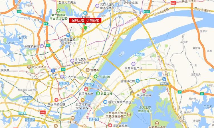 保利云璟交通图