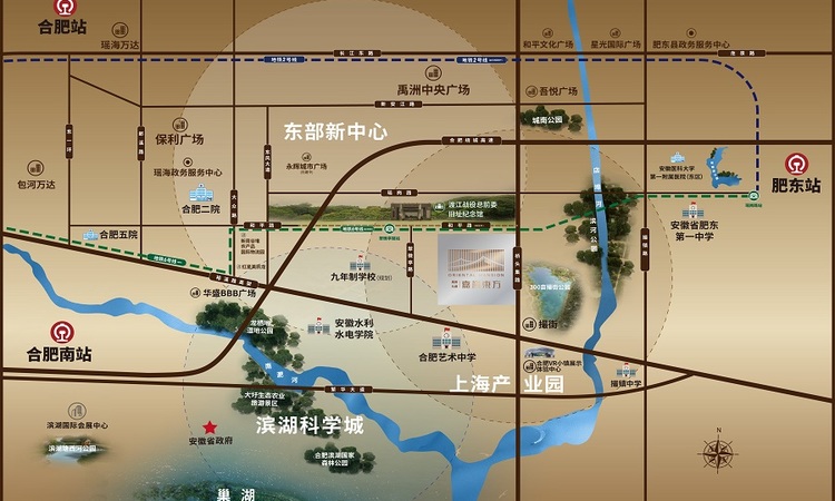 禹洲九颂·嘉誉东方交通图