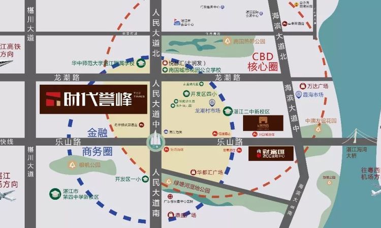 时代誉峰交通图