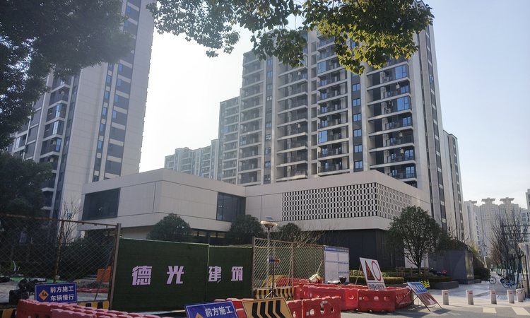 保利·锦上印施工进度图