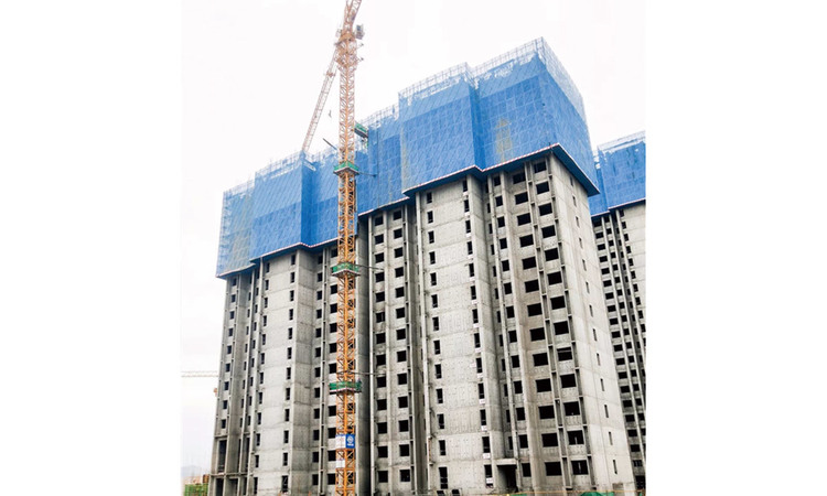 银河世茂璀璨天宸施工进度图