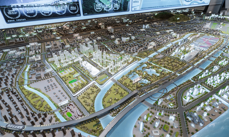 卓越前海未来城实景图