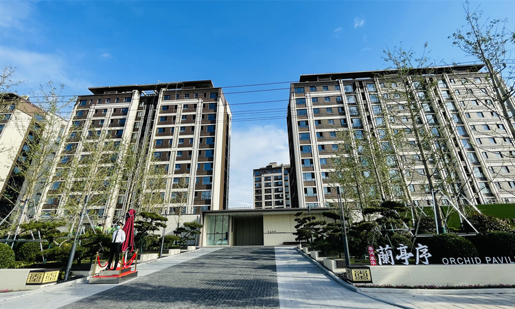 鲁鸿泰华蘭亭序实景图