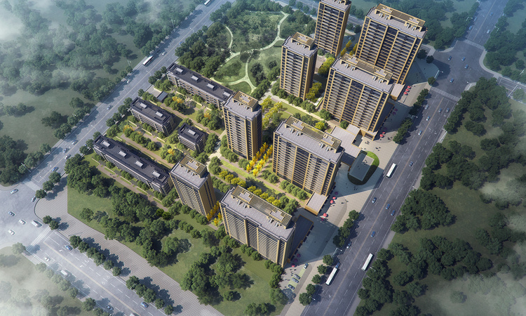 蓝恒桂语江南效果图