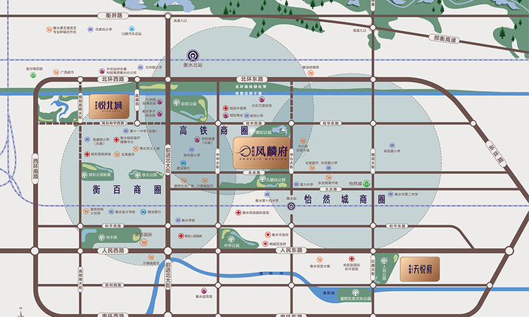 碧桂园·凤麟府交通图