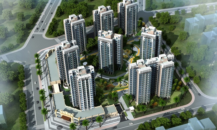 奥园展科花园效果图