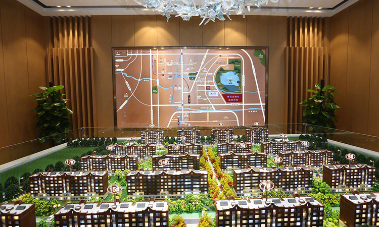 天地源熙湖畔实景图