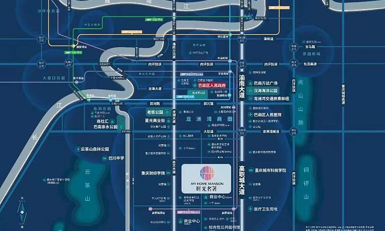 雅居乐美好·时光名著交通图