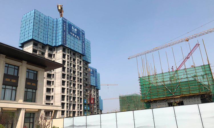 世茂国风雅颂施工进度图