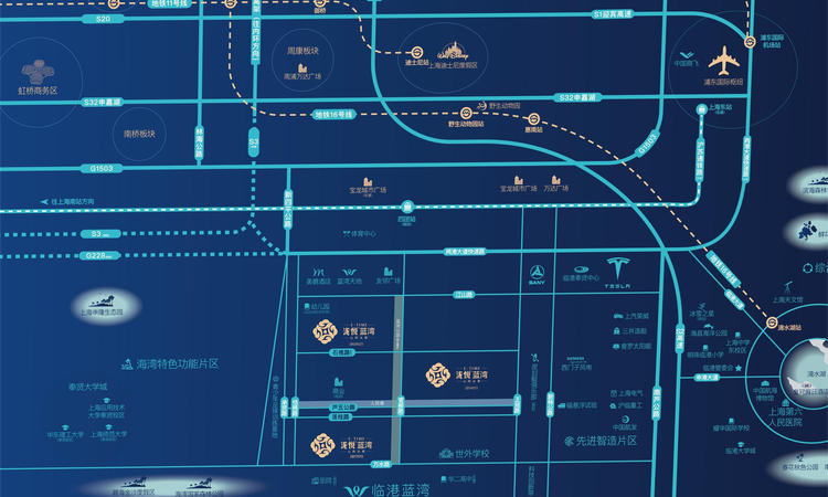 电建地产·泷悦蓝湾交通图