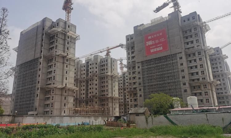 海玥泓邸施工进度图