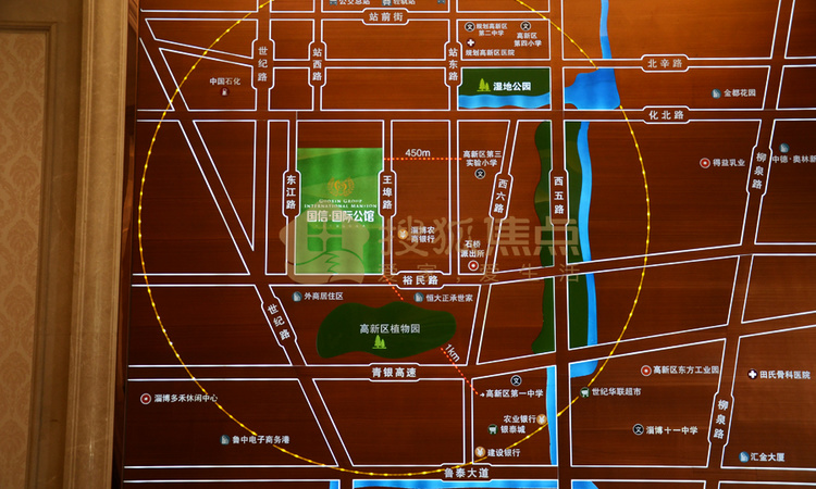 国信·国际公馆交通图