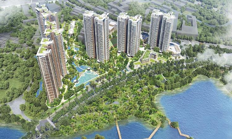 南驰都湖国际效果图