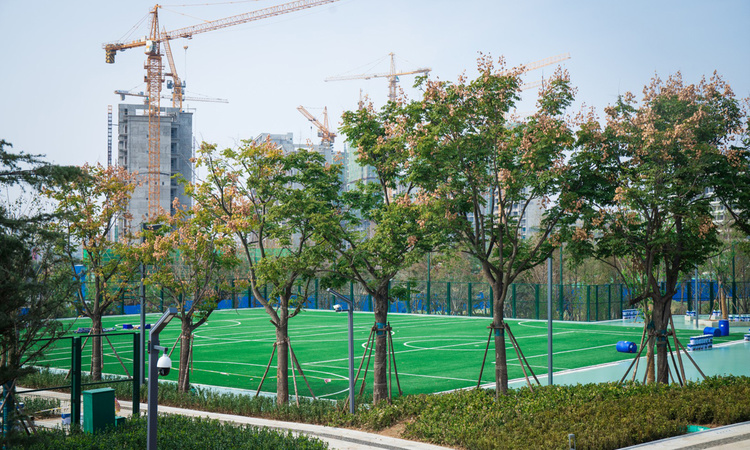 中梁拾光漫城实景图