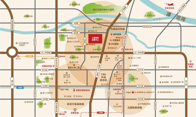 长安璞悦府交通图