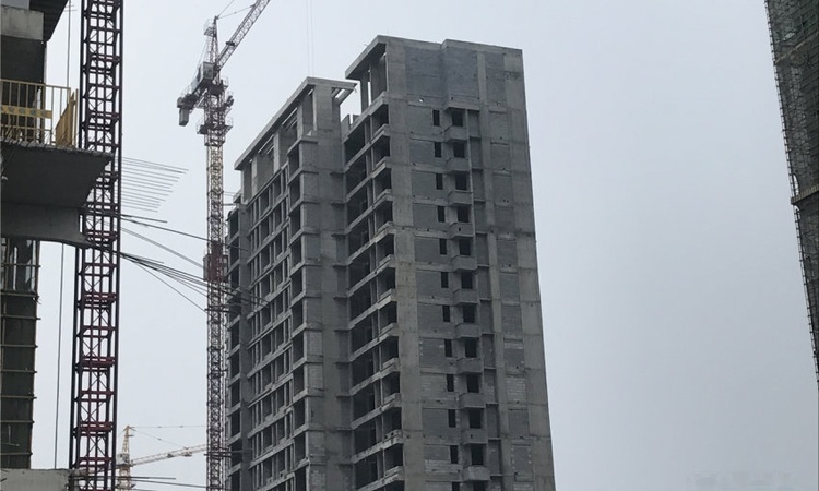 枫华西湖湾施工进度图