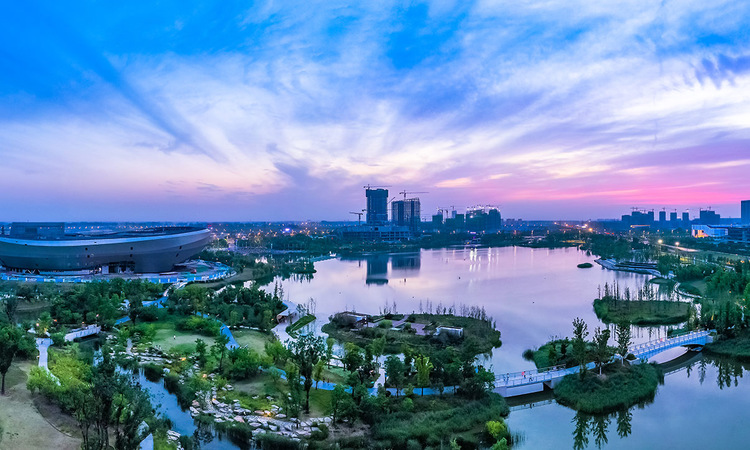 华润阜阳中心实景图