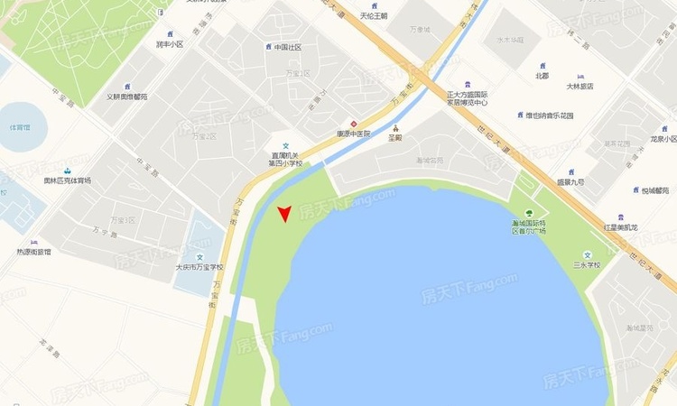 瀚城景苑交通图