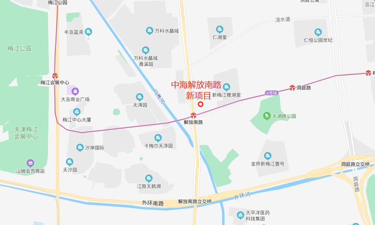 中海寰宇时代交通图