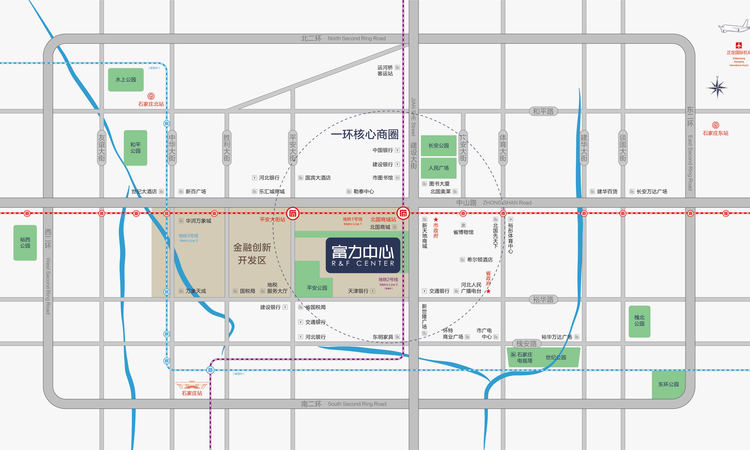 富力中心交通图