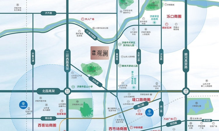 海信观澜交通图