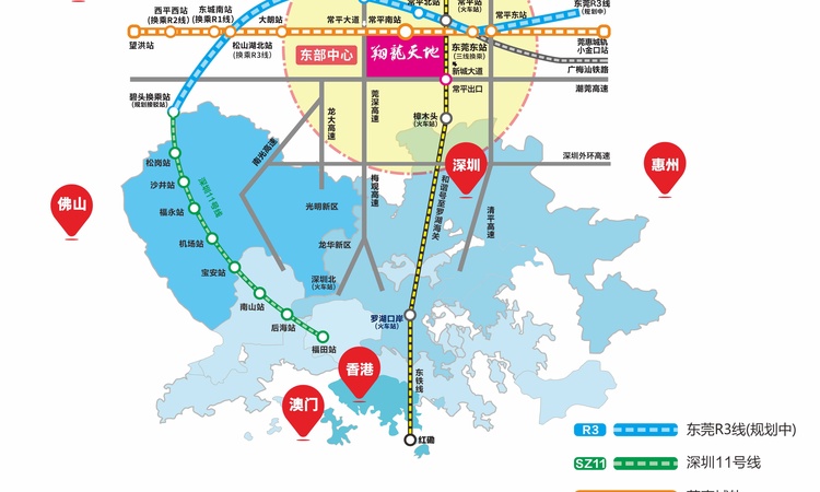 翔龙天地交通图