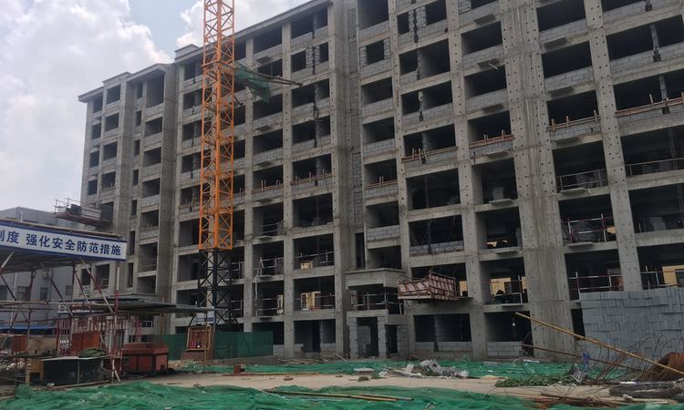 城建•阳光花园施工进度图