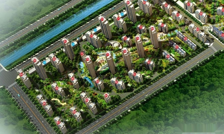 华都锦城效果图