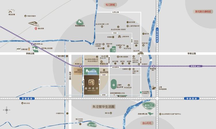 国印东方交通图