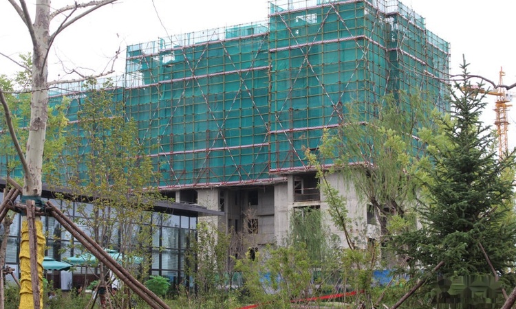 顺泽·水榭花城施工进度图