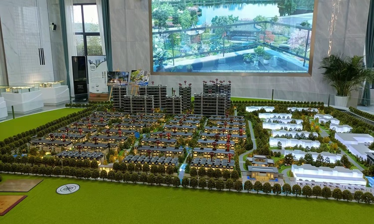 长兴·金湖庭院实景图