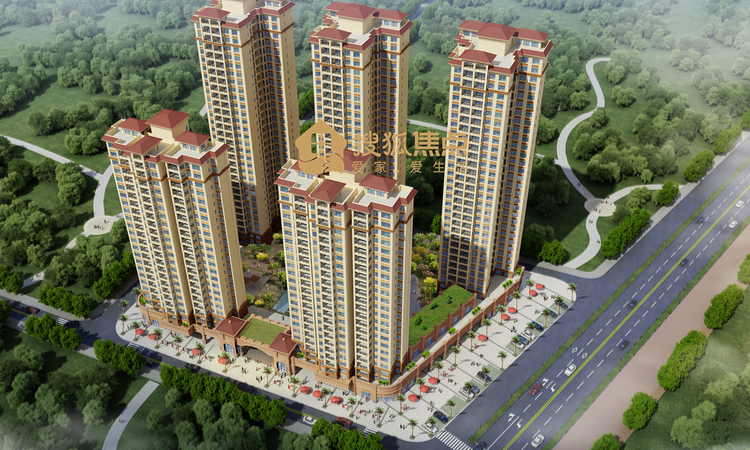 方圆金海湾豪庭效果图