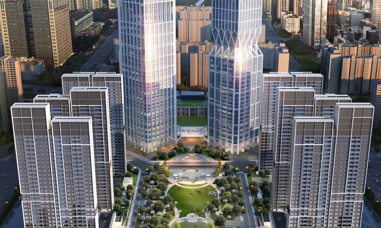 鑫相河畔雅苑实景图