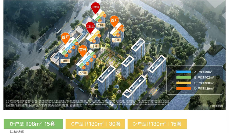保利虹桥和颂·西岸效果图