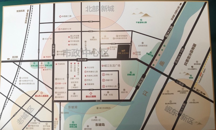 锦绣滨江华府交通图