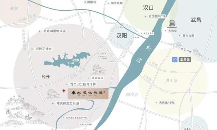 车都凤鸣桃源交通图