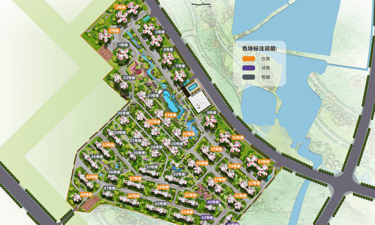 万为江南里楼层平面图