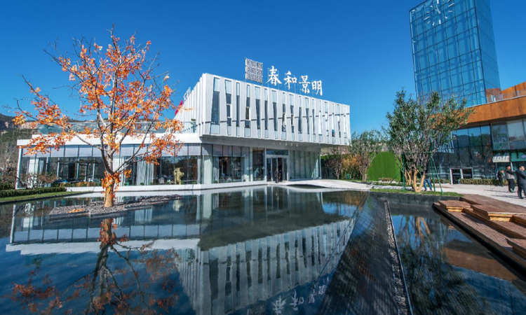 万科春和景明实景图