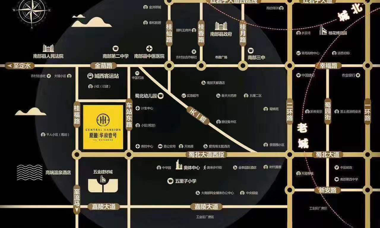 原融·华府壹号实景图