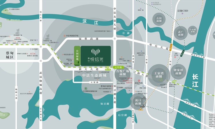 南山悦拾光交通图