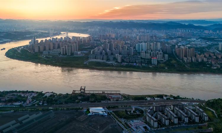 华宇春江明月实景图