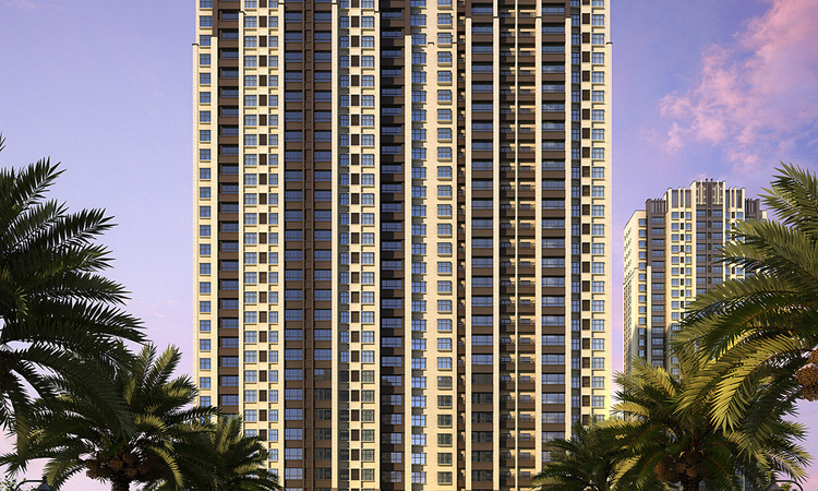 滨江荣盛华府效果图