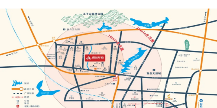 睿品华庭交通图