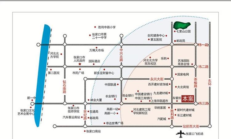 贝尔紫园底商交通图