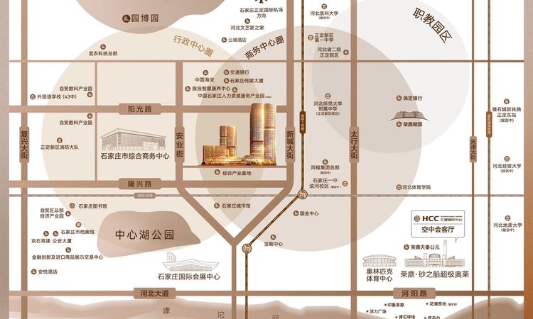 汇程国际中心交通图