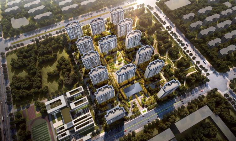 电建•阎良•洺悦府效果图